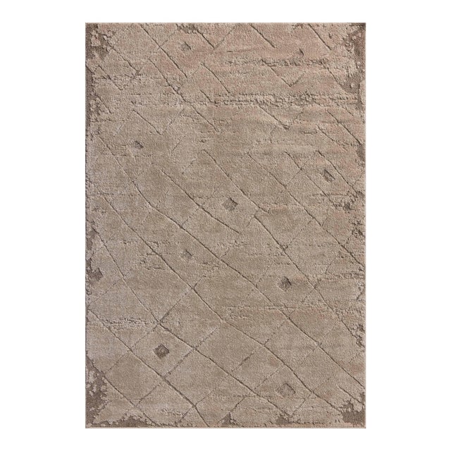 Amber Lewis x Loloi Monty Beige / Natural 11'-6" x 15' Area Rug For Sale