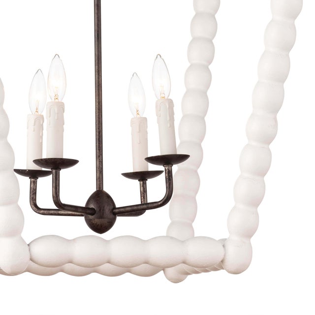 Coastal Regina Andrew Perennial Lantern in White For Sale - Image 3 of 7