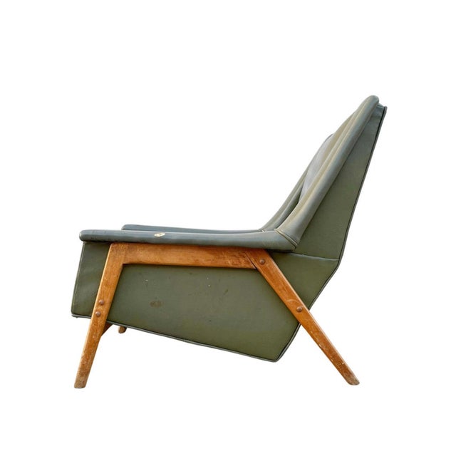 Mid-Century Modern Vintage Danish Modern Lounge Chair by Folke Ohlsson for Dux For Sale - Image 3 of 5