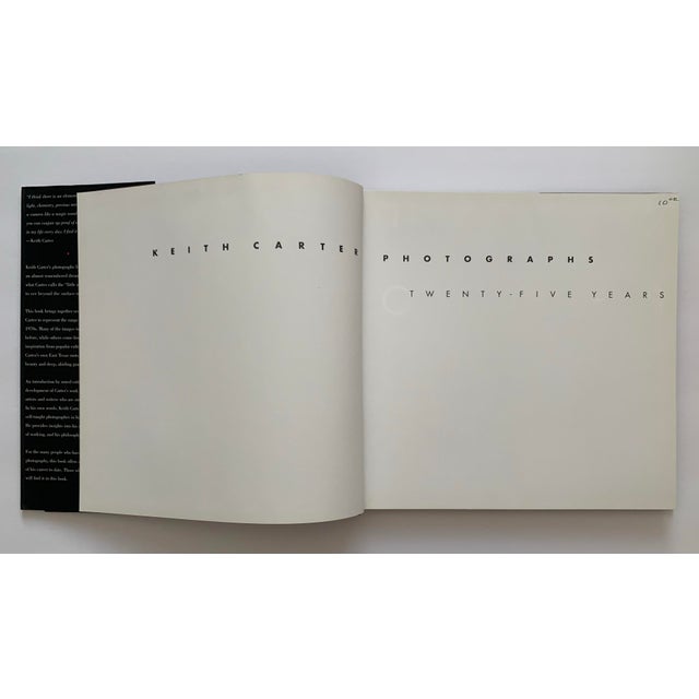 ‘Keith Carter Twenty-Five Years Photographs’ Published by University of Texas Press, 1997 For Sale In San Antonio - Image 6 of 12