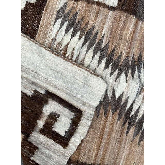 South American Navajo Flat Rug, 1930s For Sale - Image 16 of 17