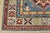 Kazak Runner 2’8” X 9’8” Blue Wool Tribal Hand-Knotted Oriental Rug For Sale - Image 10 of 12