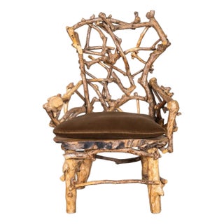 Vintage Branch & Root Chair For Sale