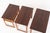 Brown Model 219 Nesting Tables by Johannes Andersen & Illum Wikkelso, Set of 3 For Sale - Image 8 of 14