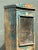 Vintage Rustic Painted Wood Cabinet For Sale - Image 9 of 12
