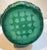 1930s Art Deco Malachite Glass Czechoslovakian Perfume Bottle For Sale - Image 9 of 12