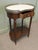 Antique French Side Table with Marble, 1800s For Sale - Image 4 of 6