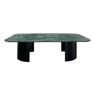 Glass & Steel Coffee Table from Heinz Lilienthal, Germany, 1970s For Sale