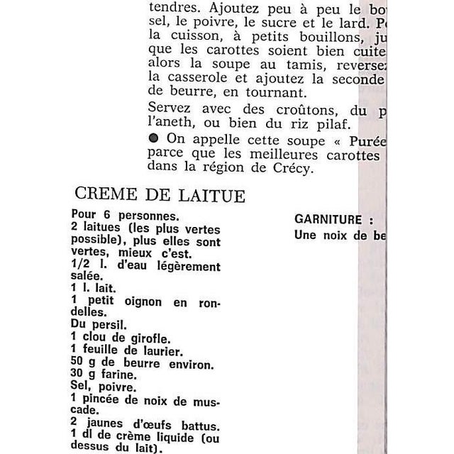 Paper "Le Livre Des Soupes" Book 1967 Howe, Robin For Sale - Image 7 of 8