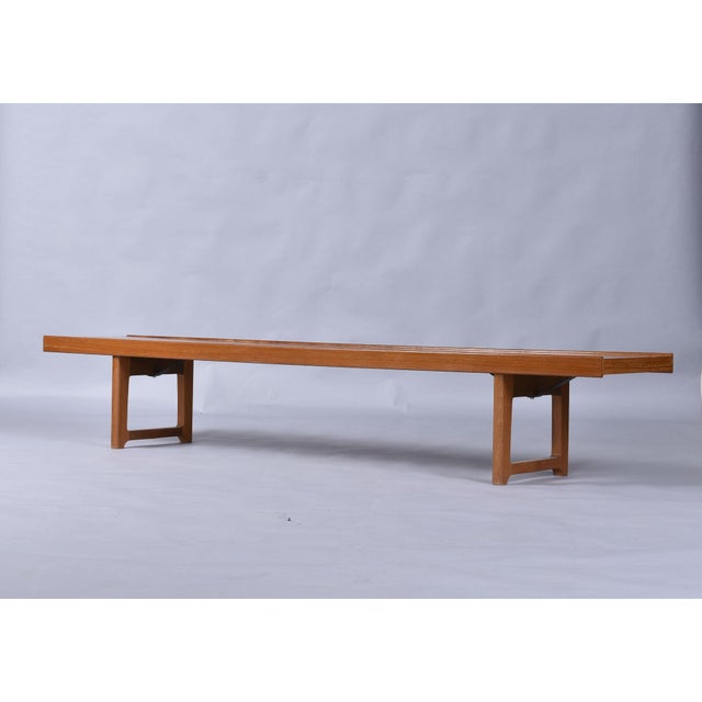 Bruksbo Bruksbo Norwegian Korbo Teak Planter Bench or Coffee Table, Attributed to Torbjørn Afdal For Sale - Image 4 of 18
