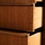 Wood Teak Dresser with Six Drawers For Sale - Image 7 of 18