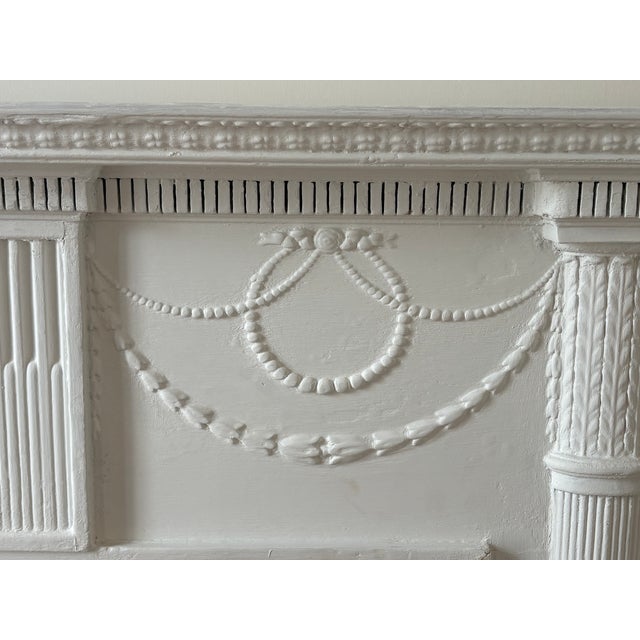 Antique Neo-Classical Style Mantlepiece For Sale - Image 4 of 16