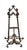 Vintage Ornate Iron Easel Display Stand For Sale - Image 9 of 9