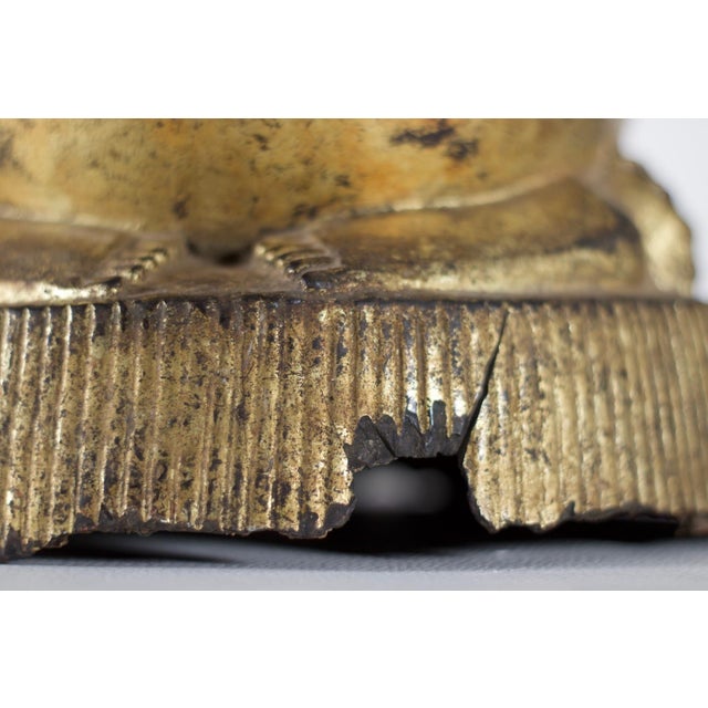 Burmese Artist, Worshipper, 18th Century, Papier Mache For Sale - Image 7 of 13