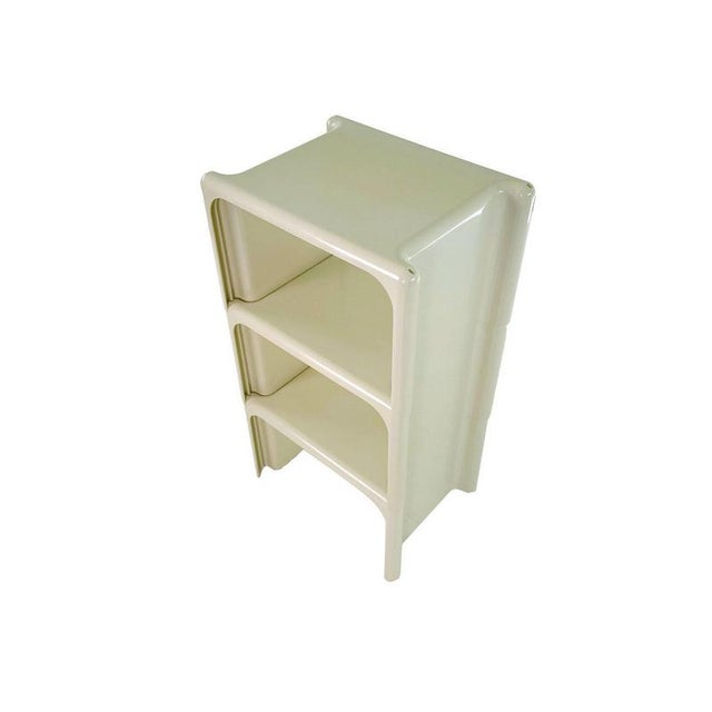 Cream Vintage Scagno Stackable Tables by Giotto Stoppino for Elco, 1970s, Set of 3 For Sale - Image 8 of 11