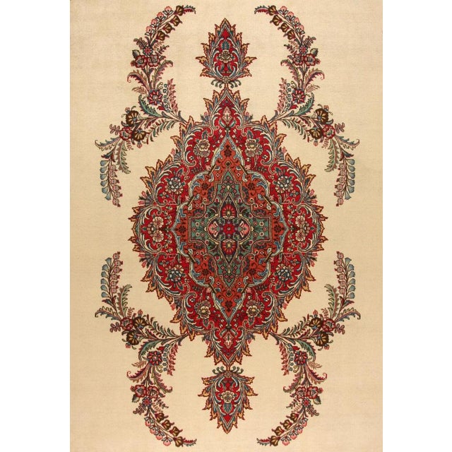 Genuine hand-knotted Middle Eastern rug | Size: 385 cm x 295 cm | Knot count: approx. 100.000 knots/m² | Material: 100%...