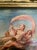 Antique Allegorical Mythological Oil Painting of Polyphemus and Galatea by Filippo Lauri, 19th Century For Sale - Image 9 of 15