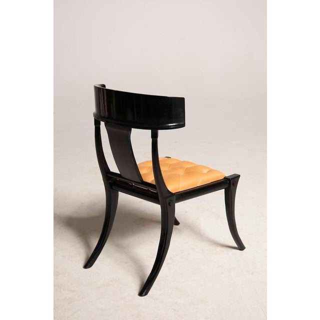 Klismos Black Chair from Pescetta For Sale - Image 10 of 12