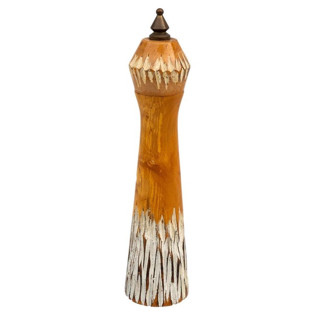 Pepper Mill by Aldo Tura for Macabo, 1950s For Sale - Image 6 of 6