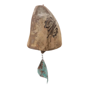 Vintage Paolo Soleri Sand Cast Ceramic Cosanti Windbell
