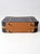 Mid-Century Modern 1980s Frequent Traveler Blue Tweed Rolling Suitcase For Sale - Image 3 of 12