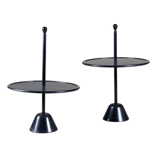 Valet Tables by Achille Castiglioni for Zanotta, 1970s, Set of 2 For Sale