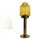 Large Swedish Model L-102/32 Claudia Candlesticks in Brass and Tinted Glass by Hans-Agne Jakobsson for Markaryd, 1960s, Set of 3 For Sale - Image 3 of 9