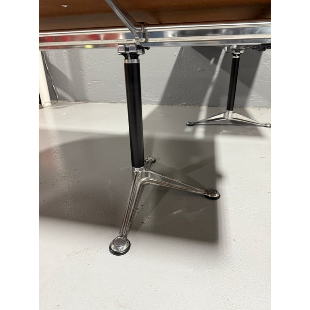 Industrial 1980s Bruce Burdick for Herman Miller L-Shape Desk For Sale - Image 3 of 17