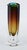 Murano, slim vase in smoky mouth-blown art glass. Italian design, 1960s. Measuring: 18.5 cm. In excellent condition.