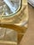 Vintage Brass Console Table After Mastercraft For Sale In San Antonio - Image 6 of 10
