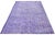 1950s Vintage Turkish Anatolian Overdyed Hand Knotted Wool Rug, 6'8"x10'3" For Sale - Image 5 of 5