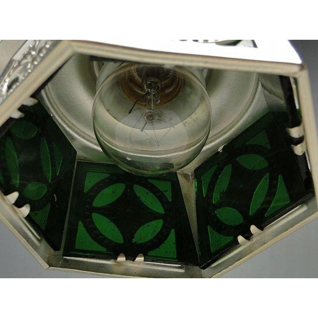 Art Nouveau Silver-Plated Desk Lamp, Early 20th-Century For Sale - Image 11 of 13