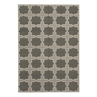 Vintage Flatweave Dhurrie Rug For Sale