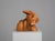 A striking organic abstract sculpture by dutch artist joop van bergen, created in the 1980s and carved from solid elm...