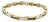 Diamond & Sapphire 18k Multi Tone Gold Bar Link Bracelet For Sale