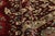 Brown Oversized Antique Tetex Hooked Rug, Red With Floral Patterns - Rug & Kilim For Sale - Image 8 of 9