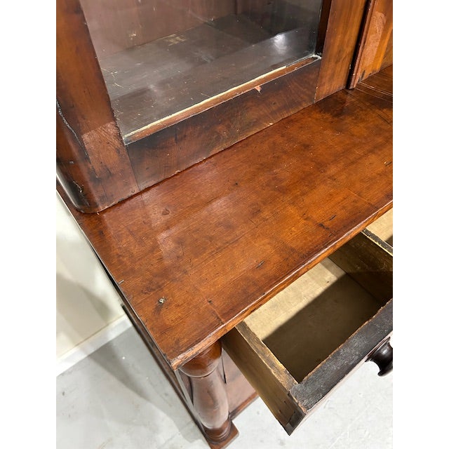 Antique Empire Display Cabinet For Sale - Image 11 of 16