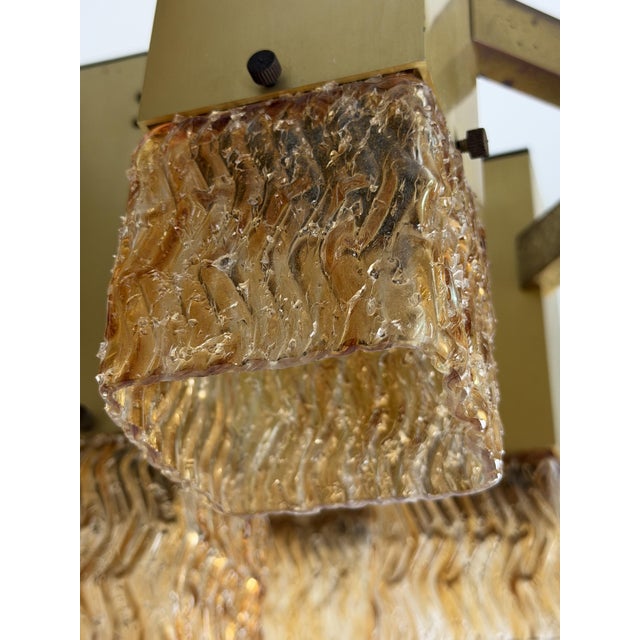 Nine-Light Chandelier in the style of Gaetano Sciolari for Stilnovo, 1970 For Sale - Image 6 of 10