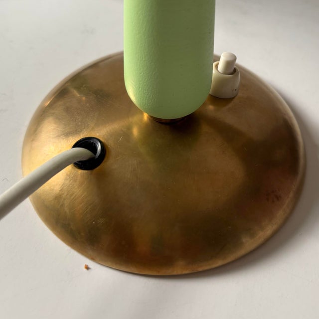Modernist Model 31866 Table Lamps by Bertil Brisborg for Nordiska Kompaniet, Sweden, 1940s, Set of 2 For Sale - Image 11 of 15