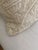 Textile Two Cream and Taupe Jab Damask Fabric King Shams With Matching Bed Scarf For Sale - Image 7 of 12