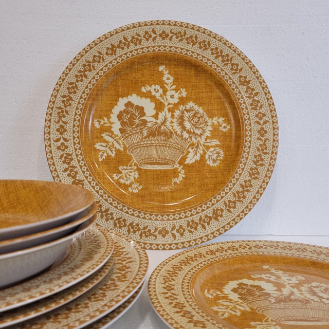 Vintage French Dinnerware Set, 1990s, Set of 54 For Sale - Image 17 of 18