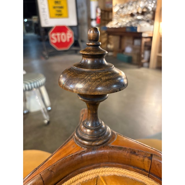 19th C Tufted Velvet Victorian Lobby 3 Seat Chair/Settee For Sale In New York - Image 6 of 10