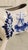 Royal Delft Vintage Dutch Delft Blue Hand-Painted Cow Creamer For Sale - Image 4 of 12