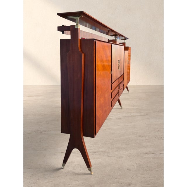 Mid-Century Italian Sideboard from La Permanente Mobili Cantù, 1950s For Sale - Image 11 of 18