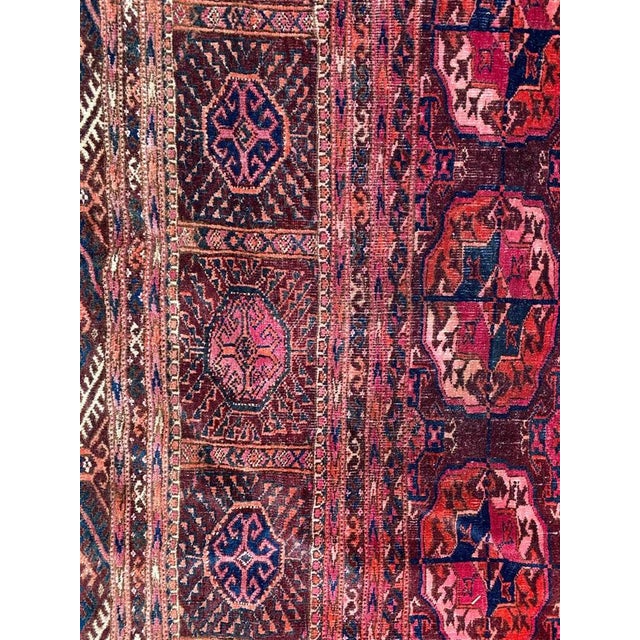 Antique Large Boukhara Rug, 1920s For Sale - Image 3 of 18