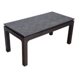 Mid-20th Century Asian Ming Style Rectangular B Grasscloth Coffee Table For Sale