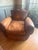 Art Deco 1920s French Art Deco Leather Club Chairs. For Sale - Image 3 of 7