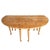 20th Century English Scrub Pine Dropleaf Gateleg Dining Table For Sale - Image 9 of 18