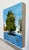 Suburb Spruce, Contemporary Oil Landscape Painting For Sale - Image 4 of 4