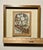Ceramic Rare! Mid Century Modern 1970s David D. Cunningham Ceramic Wall Tile Framed For Sale - Image 7 of 8